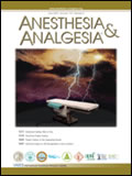 Sommaire des revues: Anesthesia & Analgesia