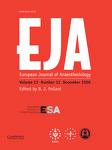 Sommaire des revues: European Journal of Anaesthesiology